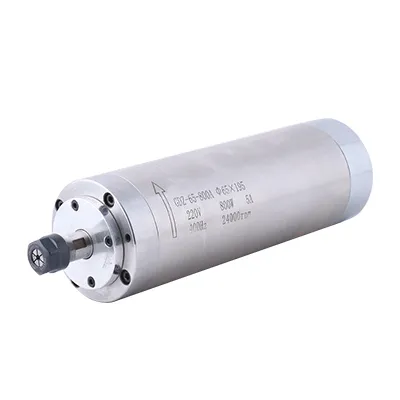 220V AC 800W 24000rpm Water Cooled CNC Spindle Motor