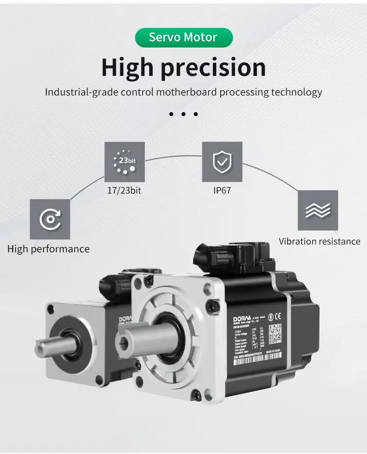 100W 40mm DS2 Servo Motor And Servo