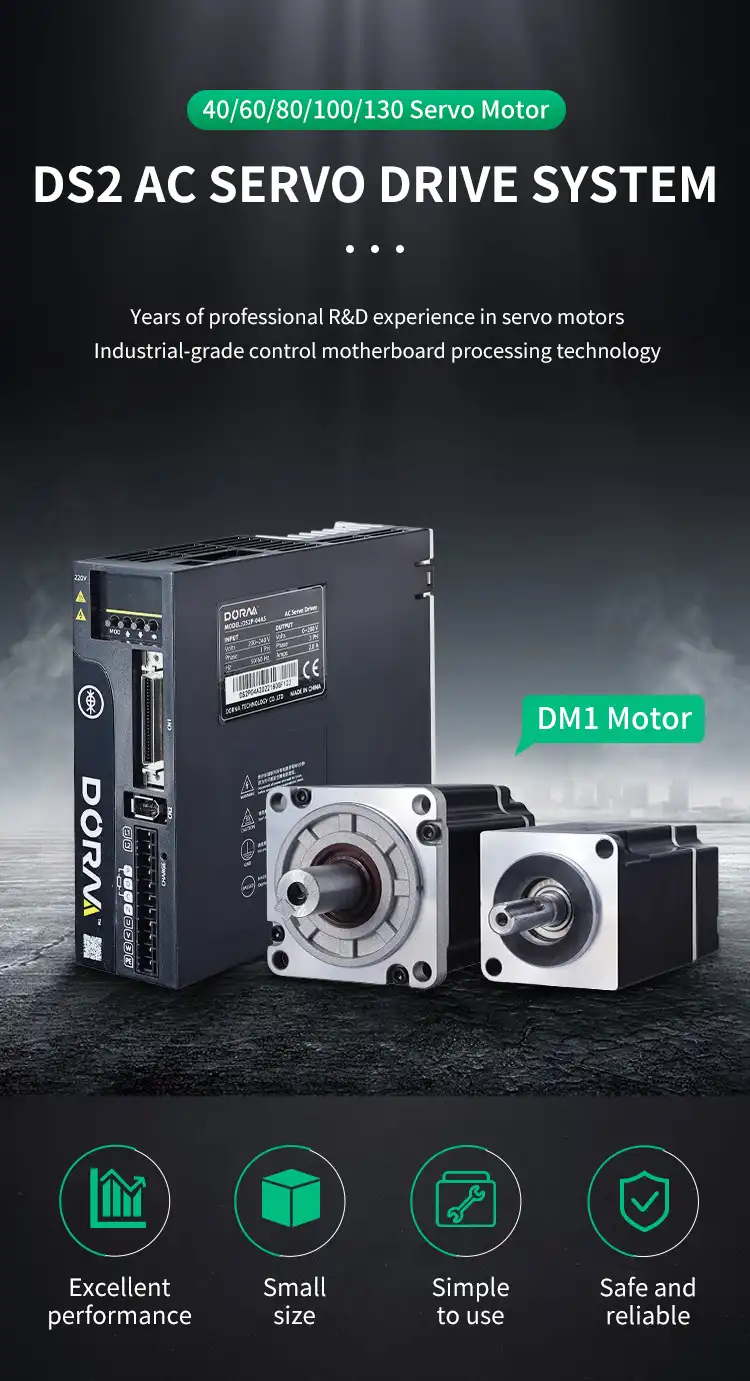 1000W 130mm Servo Motor and Driver