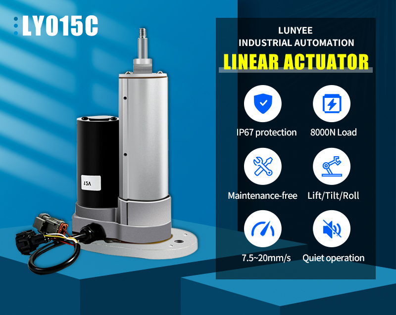 8000N 50-800MM 7.5-20mm/s linear actuator