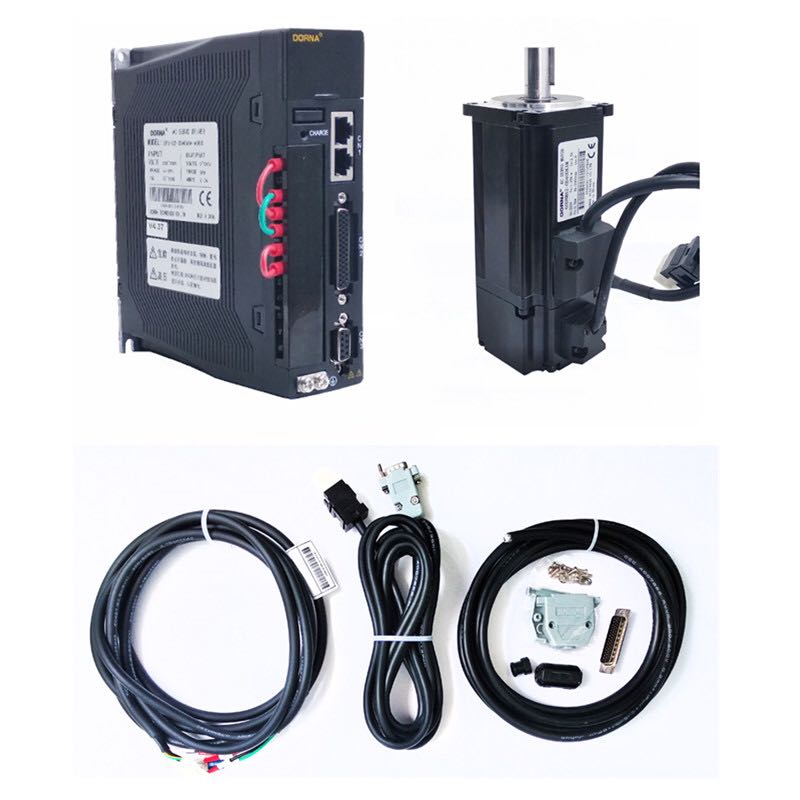 220V 2.7kw 180mm 1500rpm B1 Servo Motor And Servo Driver