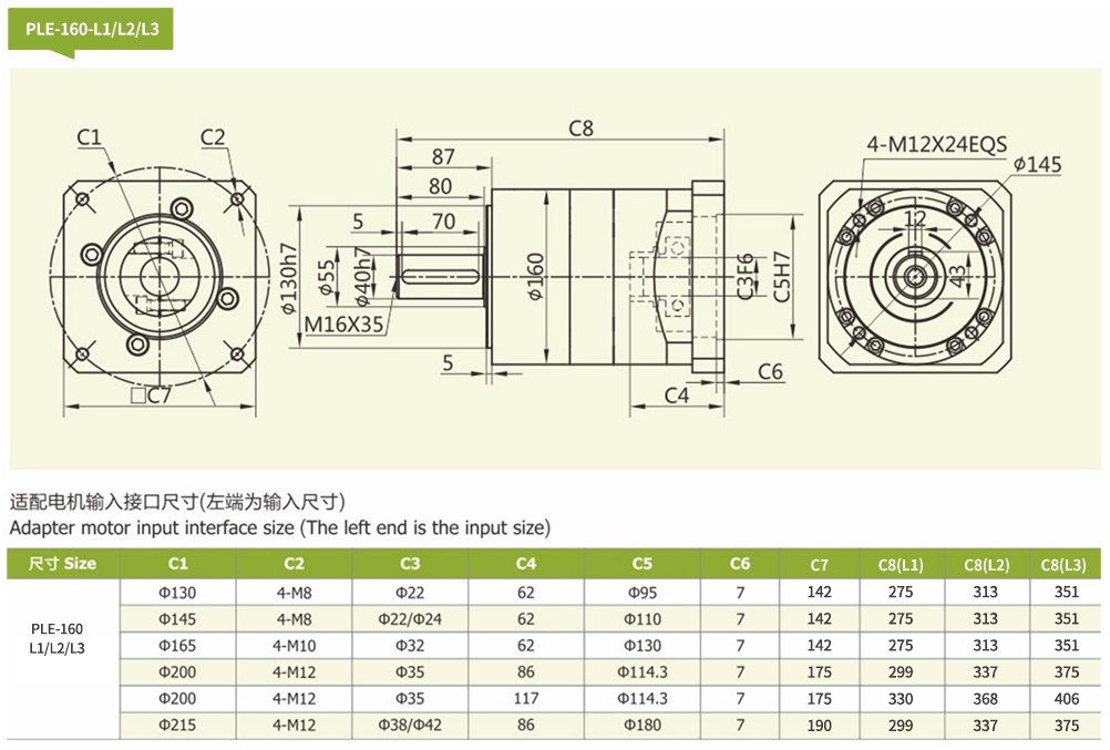 PLE Series Reducer