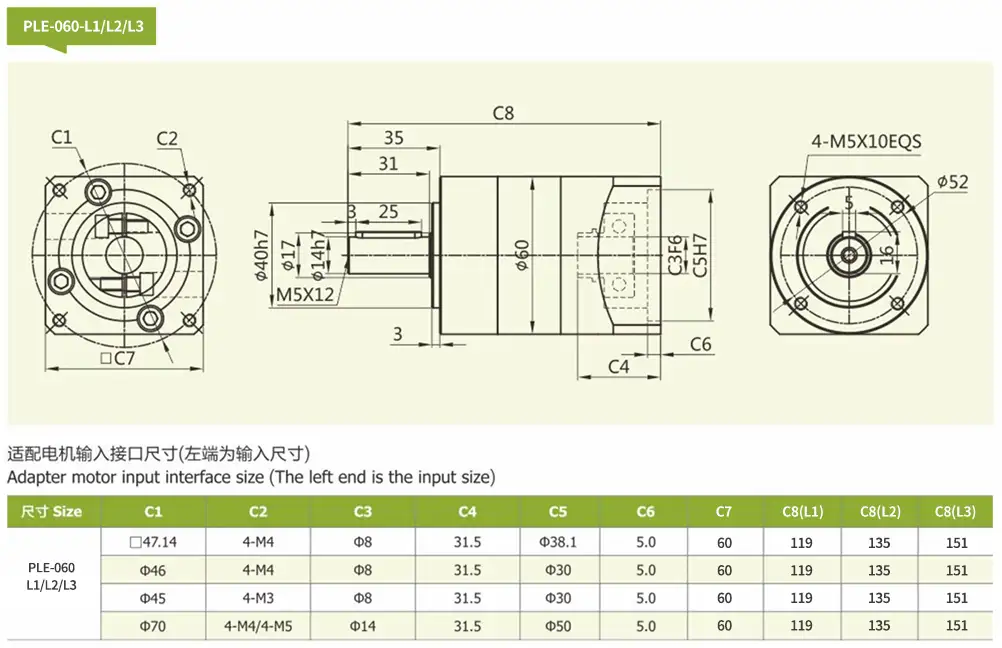 PLE Series Reducer