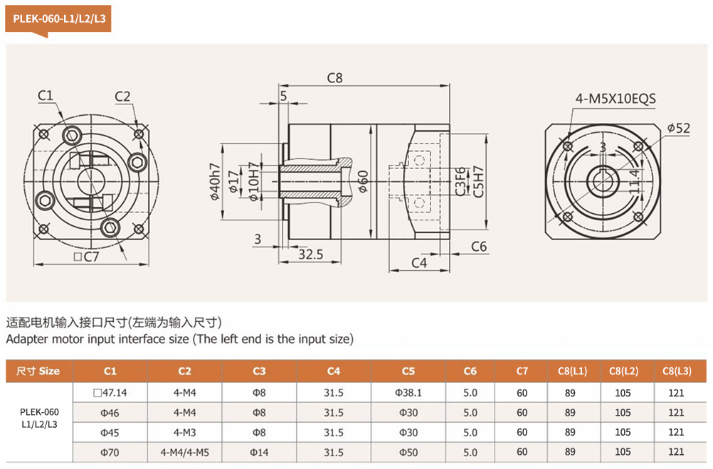 PLEK Series Reducer