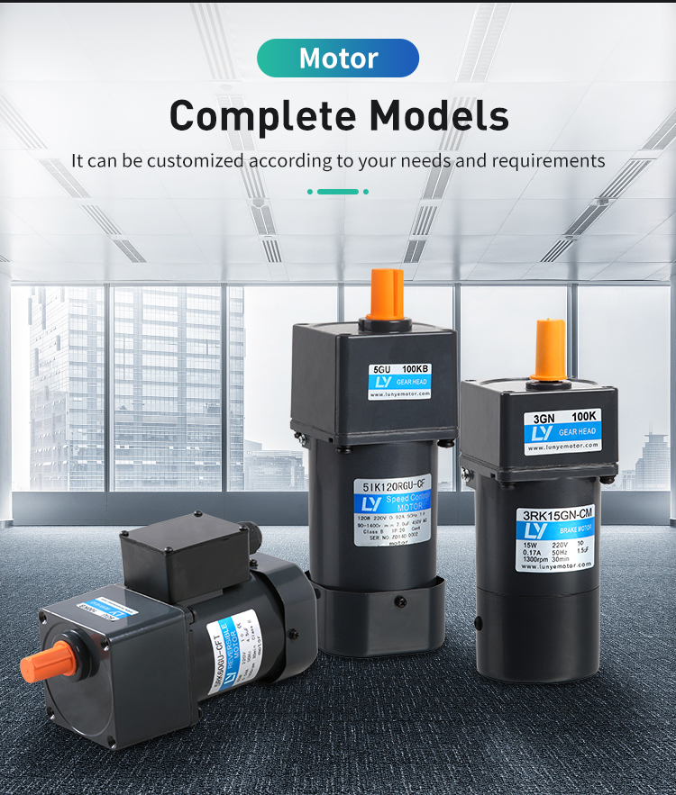 15W Reversible AC Gear Motor