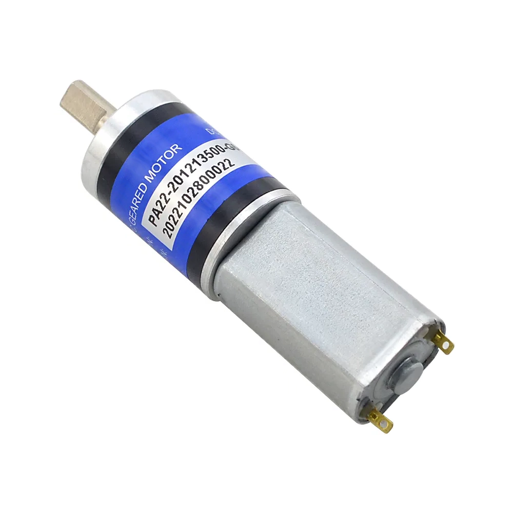 1.6W 12V 164RPM 0.068Nm Brushed DC Gear Motor With Planetary Gearbox