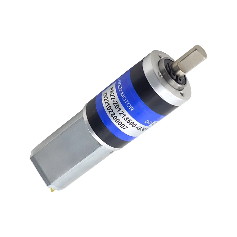 1.6W 12V 34.5RPM 0.264Nm Brushed DC Gear Motor With Planetary Gearbox