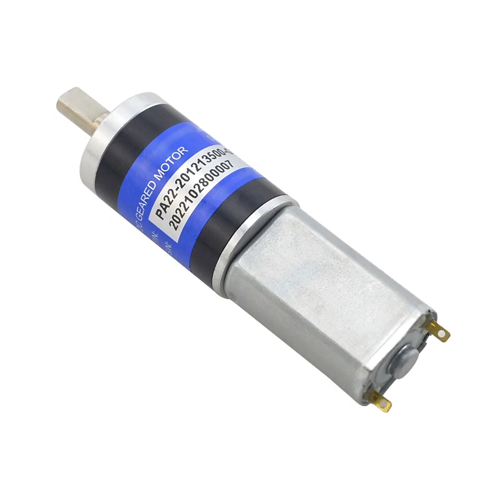 1.6W 12V 34.5RPM 0.264Nm Brushed DC Gear Motor With Planetary Gearbox