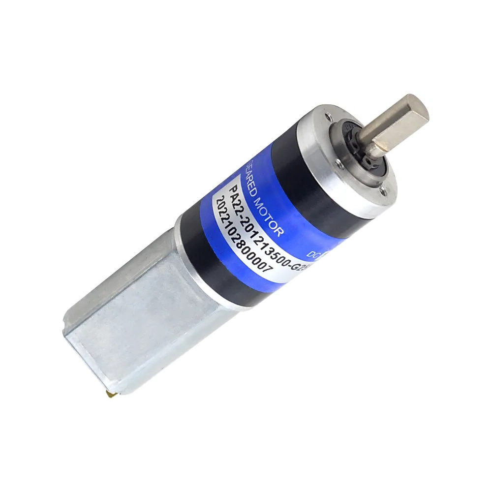 1.6W 12V 41RPM 0.225Nm Brushed DC Gear Motor With Planetary Gearbox