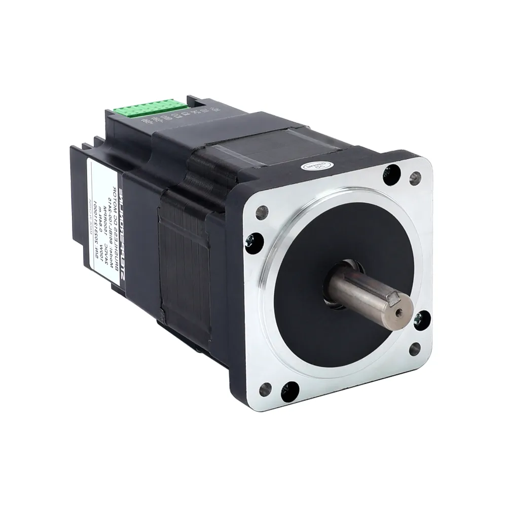 100W 24V 1500RPM 0.64Nm Nema 34 Integrated Brushless DC Motor