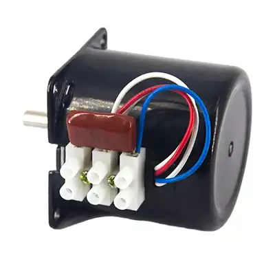 110V 220V Single/Three Phase AC/DC Induction Gear Motor Compact With Speed  Controller