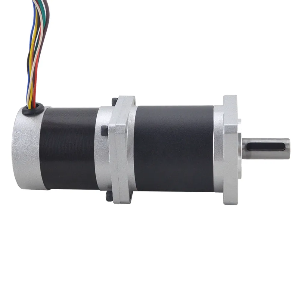 172W 24V 35RPM 25.00Nm Geared Brushless DC Motor