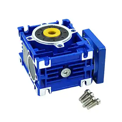 19MM high torque self lock right angle worm speed reducer dc motor gearbox