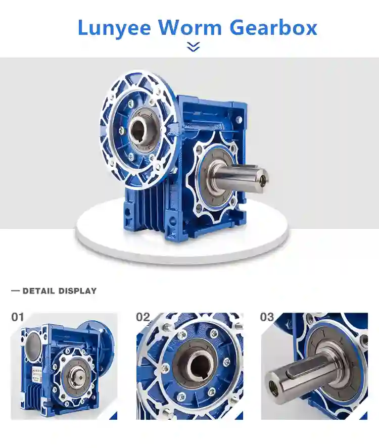 19MM high torque self lock right angle worm speed reducer dc motor gearbox