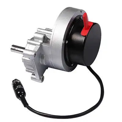200W 12-24V Brushed PMDC Gear Motor for Wheel Chair