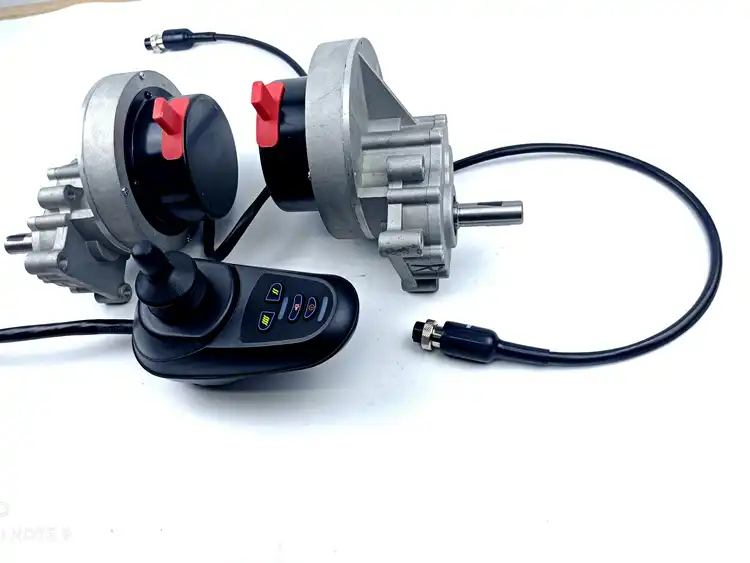 200W 12-24V Brushed PMDC Gear Motor for Wheel Chair