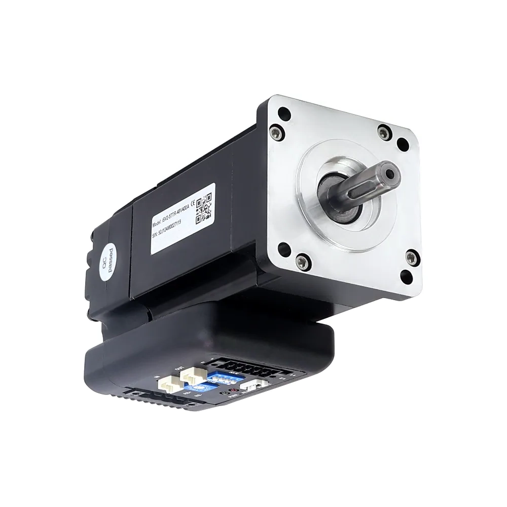 200W 24-60V 3000RPM 1.27Nm Integrated DC Servo Motor