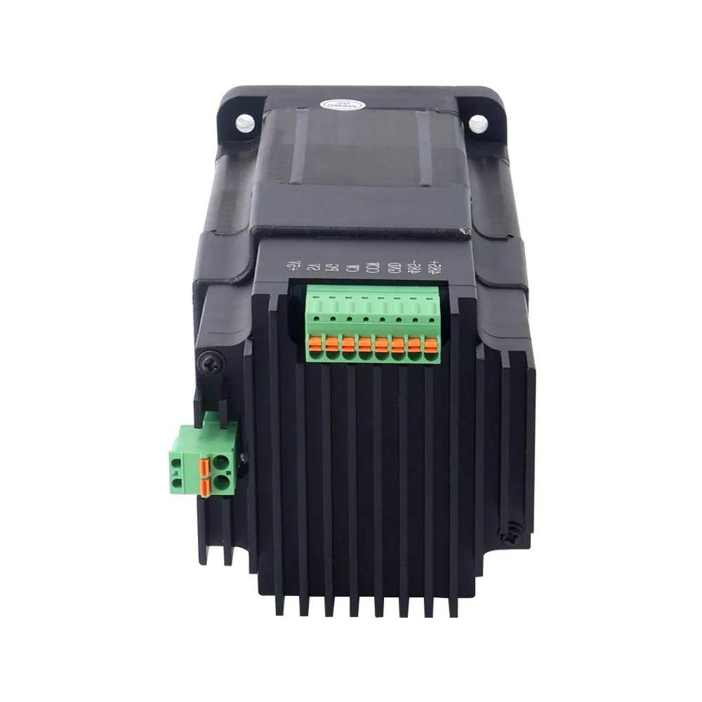 200W 24V 1500RPM 1.27Nm Nema 34 Integrated Brushless DC Motor