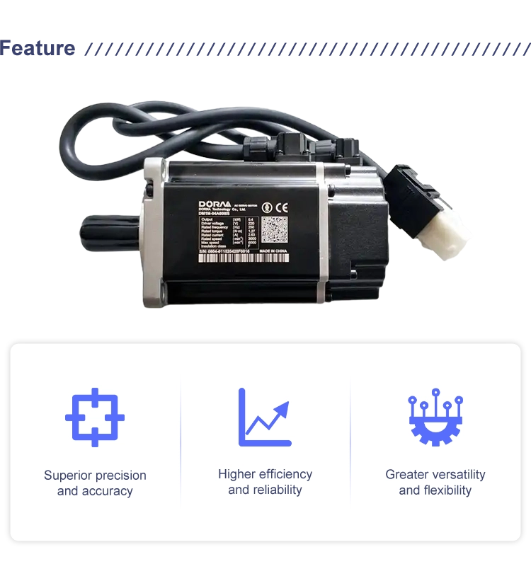 200W 60mm DS2 Servo Motor And Servo Driver