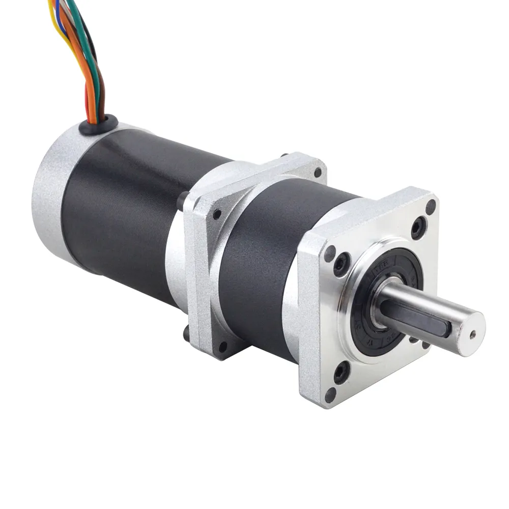 220W 24V 350RPM 5.10Nm Geared Brushless DC Motor