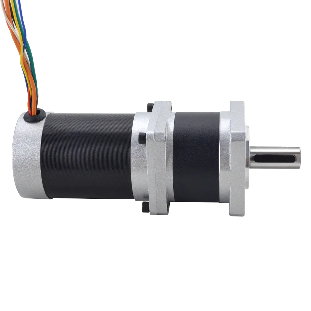 220W 24V 350RPM 5.10Nm Geared Brushless DC Motor