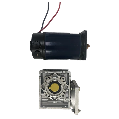 24V 700W 47Nm 3000rpm Dual Phase DC Motor with Gearbox