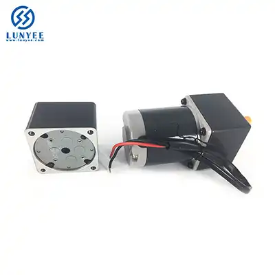 250W 24-220V micro dc gear motor with flange