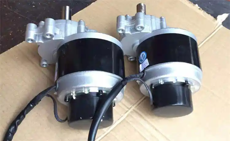 250W 24V 75rpm 120rpm 160rpm DC wheelchair motor