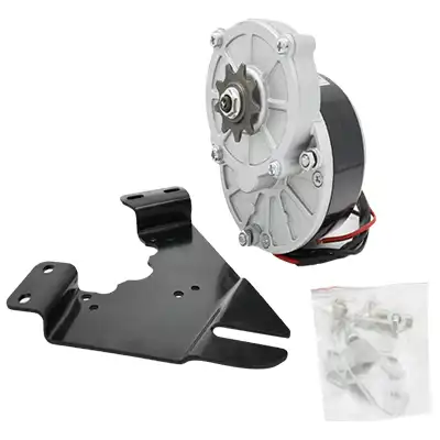 250W 24V Brushed PMDC Geared Gear Motor For E-bike