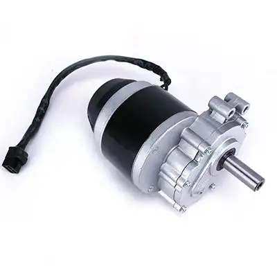 250W 24V PMDC Gear Motor with electromagnetic brake