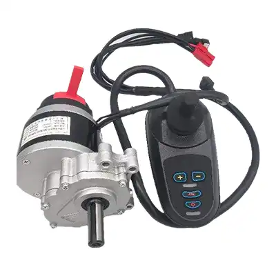 250W 24V PMDC Gear Motor with electromagnetic brake