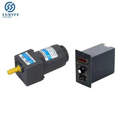 25W 12-24V 80mm mini ac induction motor