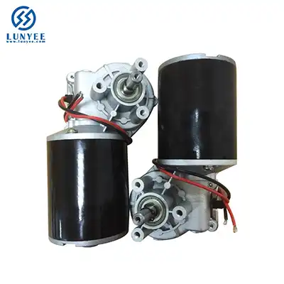 30-90W 12-42V DC Brush Worm Gear Motor