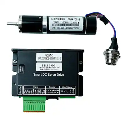 30W 24V 210rpm coreless motor dc servo motor kit