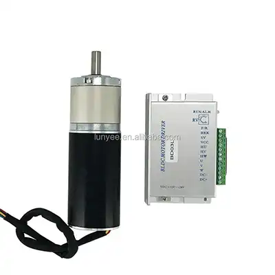 30W 24V Planetary DC Brushless Gear Motor with Driver