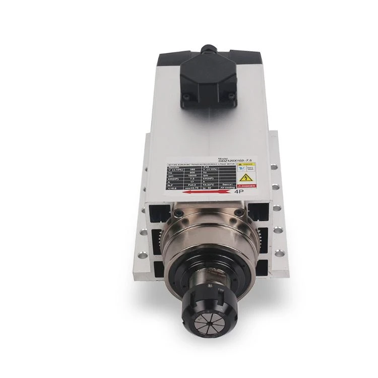 380V AC 7.5KW 18000rpm Air Cooling CNC Spindle Motor