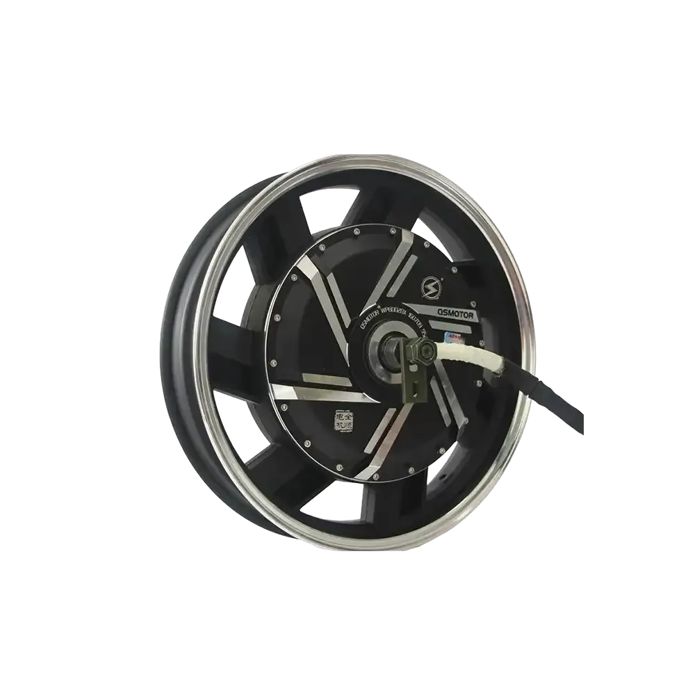 5000-8000W 60-72V 17Inch 120KM Per Hour Brushless Hub Motor with Disc Brake