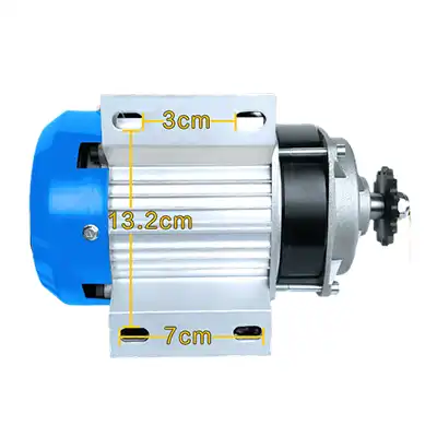 550-1000W 48-60V PMDC Brushless Motor