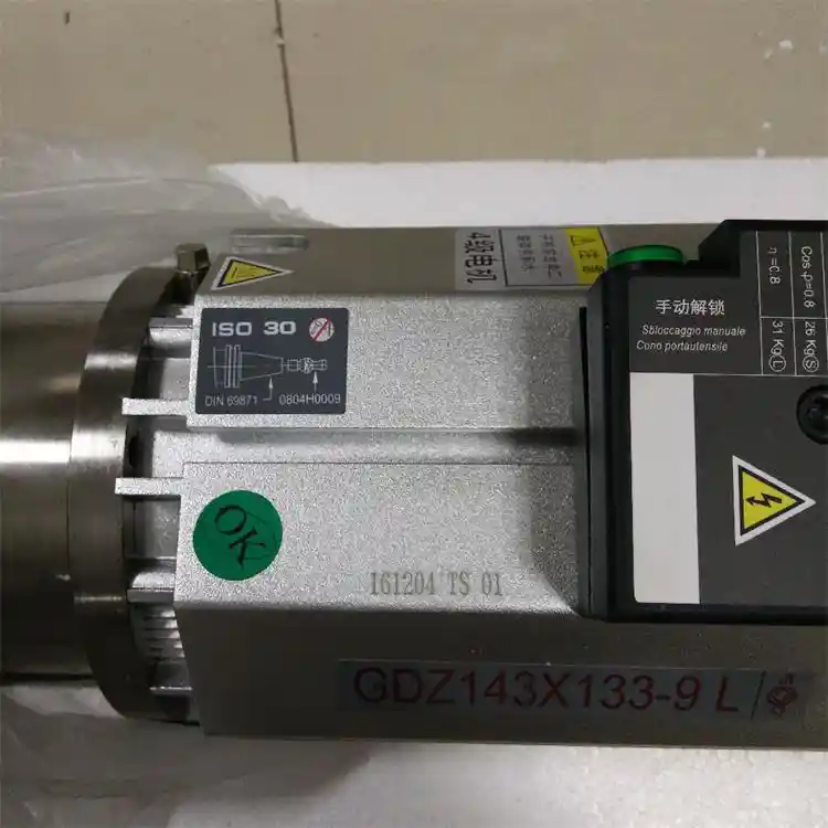9-10KW 220-380V ATC Milling Spindle Motor