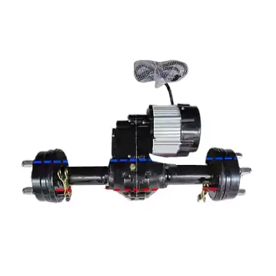 500W-1200W Electric Tricycle Rear Differential Axle DC Motor Kit