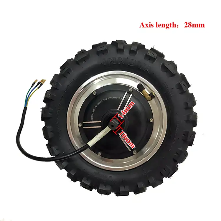 11Inch 48V 1000/1500W 60km/h High Speed Gearless Motor Kit