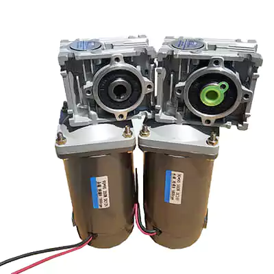 400W 24V Brushed DC Worm Gear Motor