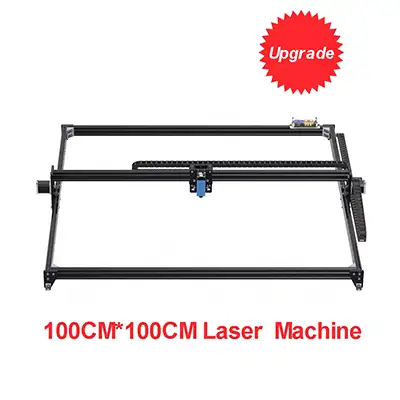 100*100cm Big Area 80W DIY Engraving Laser Cutting Machine