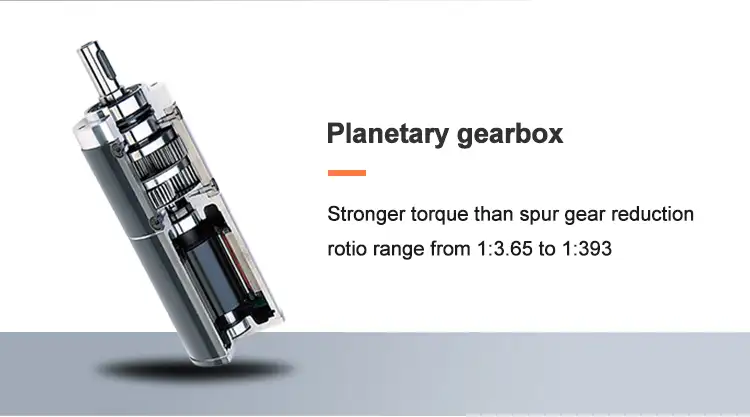 60W 24V 3000rpm BLDC planetary gear motor