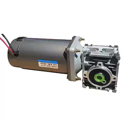 400W 24V Brushed DC Worm Gear Motor