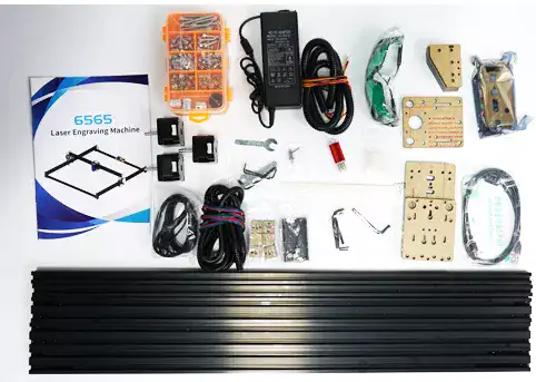 80W 65cm*65cm Work Area Wood Laser Cutting Machine