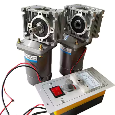 400W 24V Brushed DC Worm Gear Motor