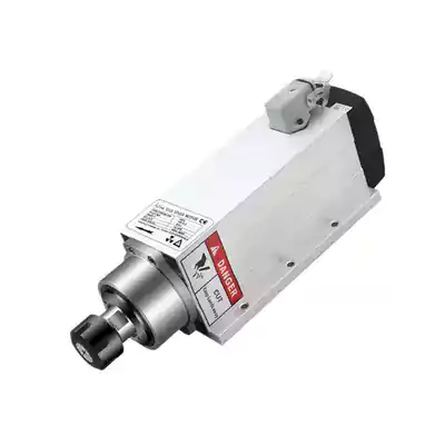 380/220V 3.5KW 18000rpm Square Air Cooled Spindle Motor