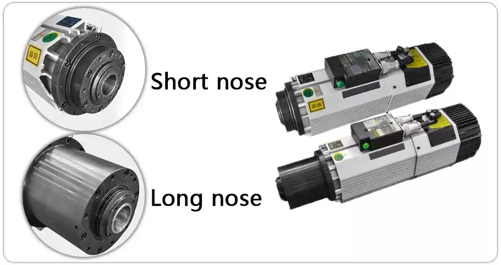 Air Cooling 220/380V 9KW 12000-24000rpm ATC Spindle Motor