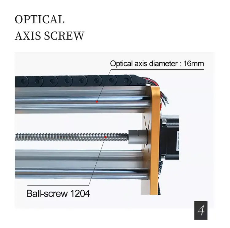 CNC 3040 Router 500W Spindle Engraver with 40W Laser